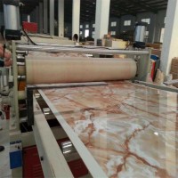 PVC Marble board/sheet forming making Machine/extrusion line